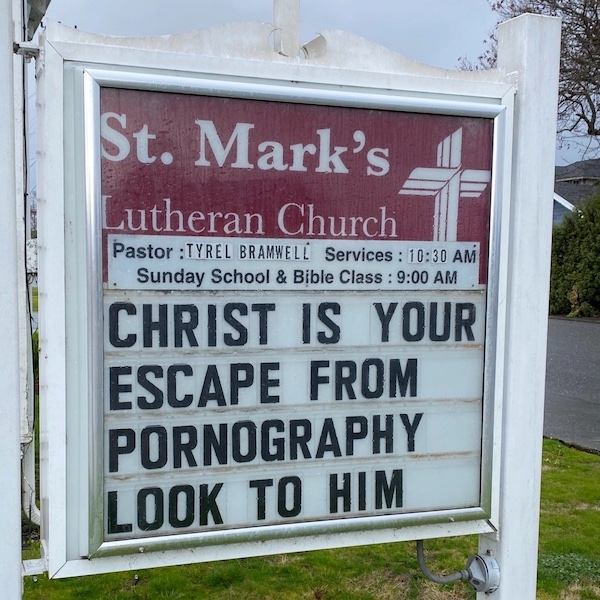 Christ is your escape from pornography - look to him