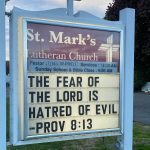 The fear of the Lord